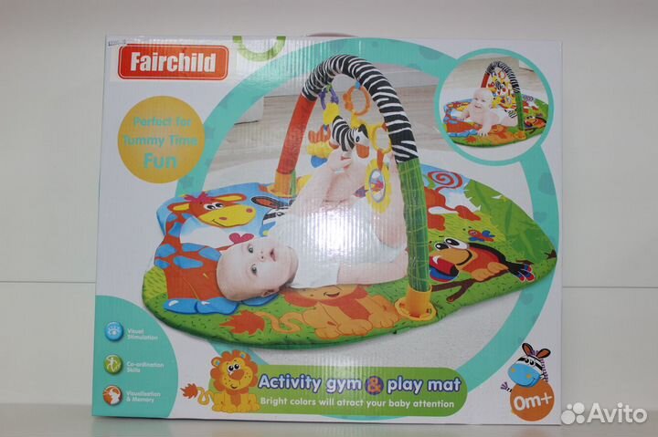 Коврик развивающий детский новый