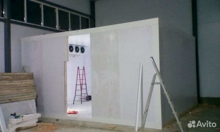 Сборка холодильных камер, витрин,горок,вентиляции