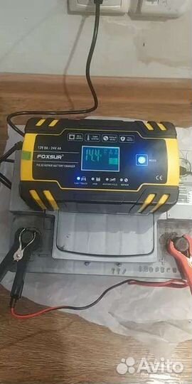 Зарядное устройство для акб авто12В 8А/24В 4Ановое