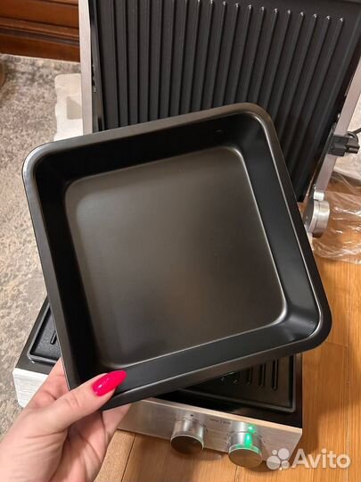 Электрогриль polaris 4 в 1 новый