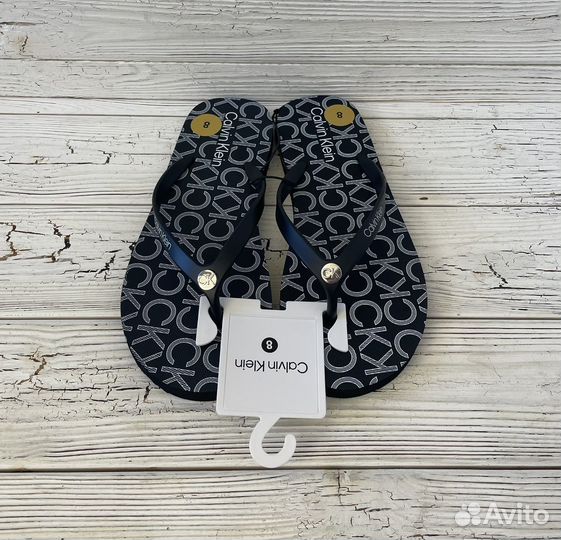 Новые Оригинальные Женские Шлепанцы Calvin Klein