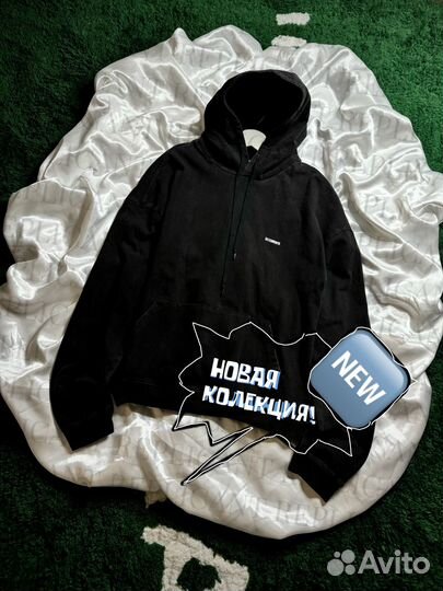 Худи Vetements Classic Logo VTM (Oversize)