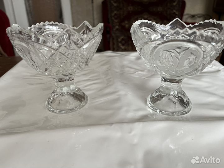 Ваза хрустальная СССР