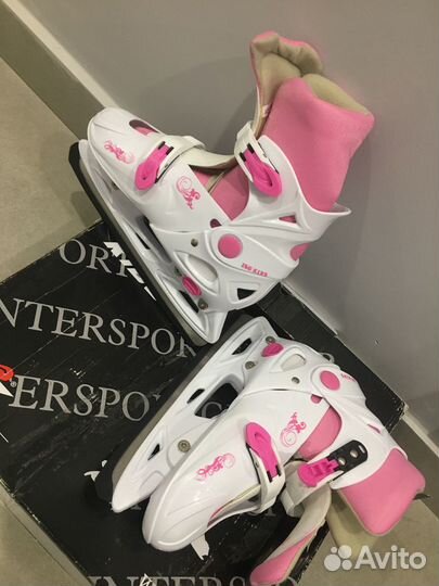 Коньки раздвижные 37-40 новые