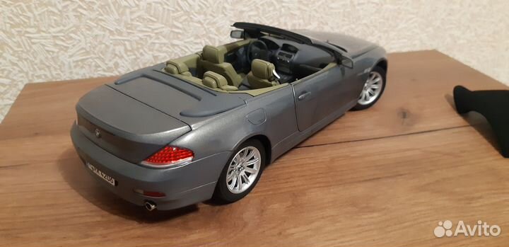 Bmw 6 series cabrio kyosho 1/18