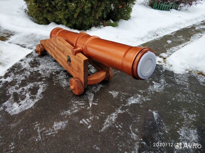 Морская пушка светильник