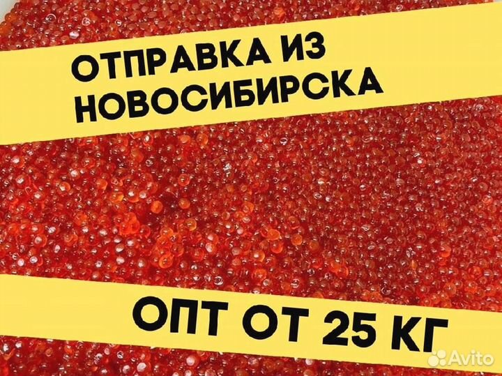 Икра красная нерки, июнь 2023 года