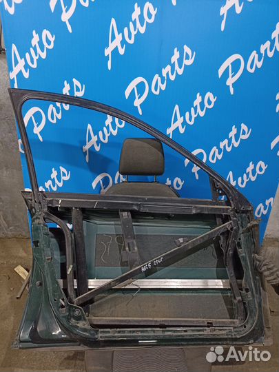 Ауди А6 C5 дверь передняя левая зеленая