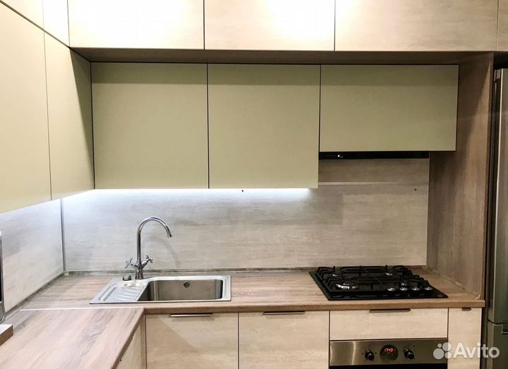 Современная кухня на заказ мдф фасады