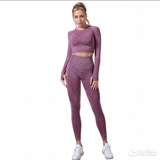 W46 W68 S Бесшовный комплект для фитнеса