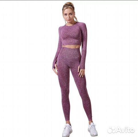 W46 W68 S Бесшовный комплект для фитнеса