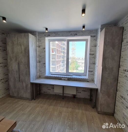 Гардеробная на заказ двери купе