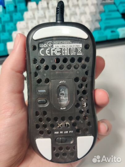 Игровая мышь Xtrfy MZ1 RGB Zy’s Rail