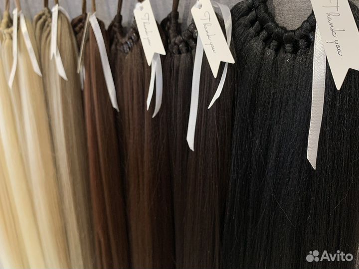 Хвост накладной длинный шиньон для волос