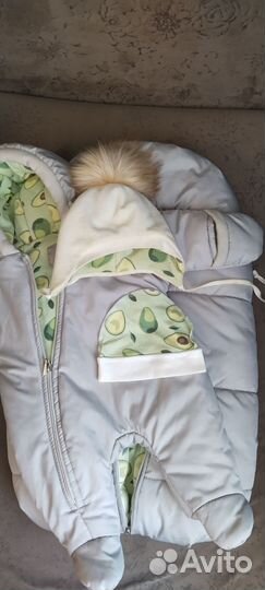 Конверт на выписку зимний