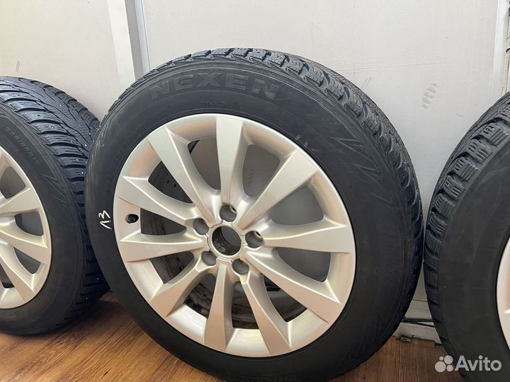 Колеса в сборе r17 зимние Audi