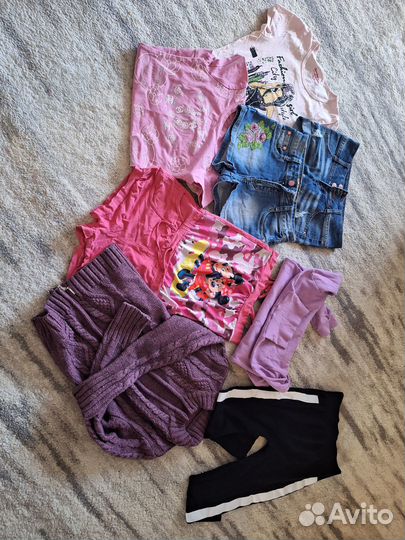 Отдам вещи на девочку 10-12 лет