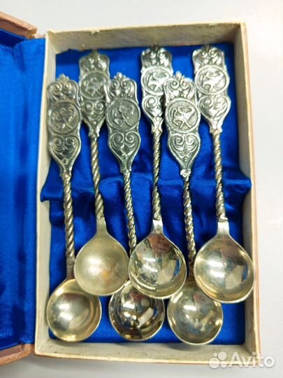 Чайные ложки мельхиор СССР