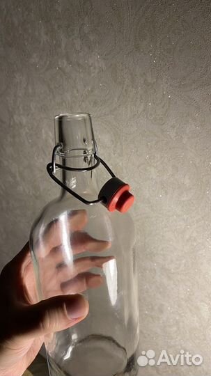 Бутылка с бугельной пробкой 1 л