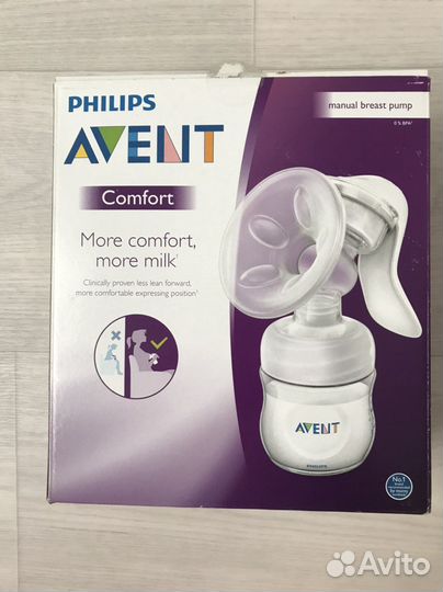 Молокоотсос avent ручной