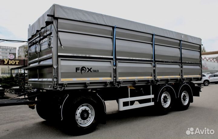 Прицеп зерновоз FOX Trailer Зерновоз-бортовой 3 оси, 2024