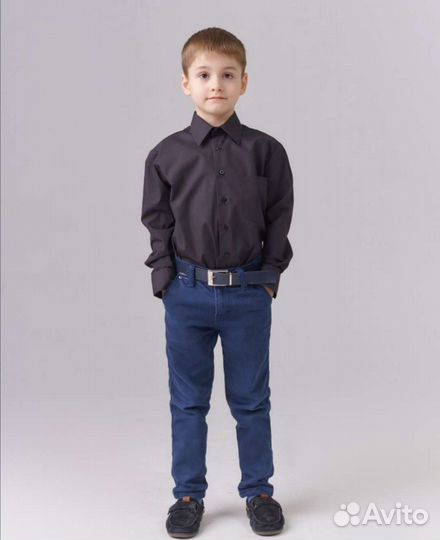 Рубашка школьная для мальчика ozornik 122