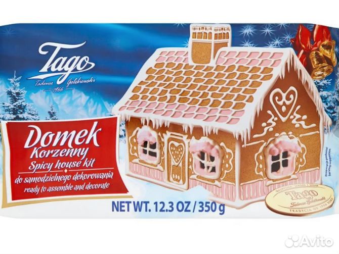 Tago Имбирные пряники, домик (Польша)