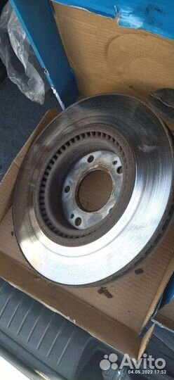 Тормозные диски hyundai creta/оригинал 2.0л