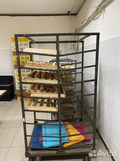 Хлебные формы Тележка для лотков