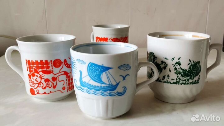 Детские кружки из СССР