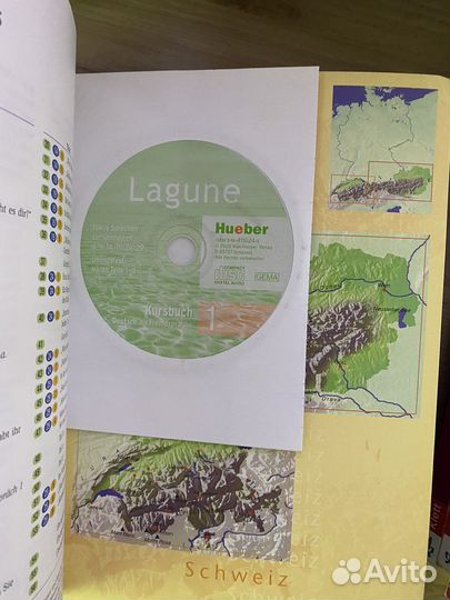 Учебник и тетрадь по немецкому Lagune Hueber A1