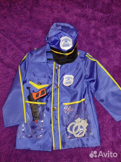 Костюм полицейского карнавальный