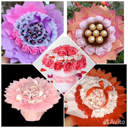 Сладкие букеты