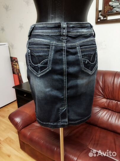 Юбка джинсовая 44-46 размер
