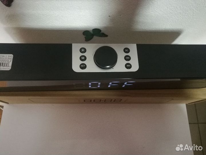 Часы - колонка