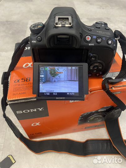 Зеркальный фотоаппарат sony a58