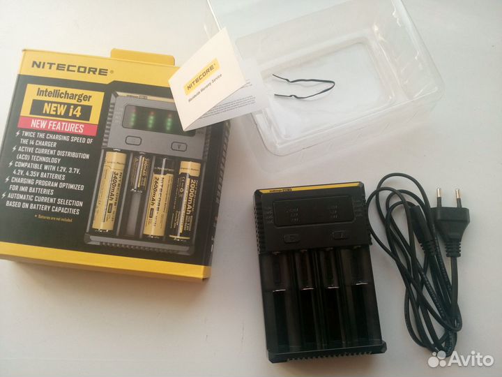 Зарядное устройство Nitecore i4 new