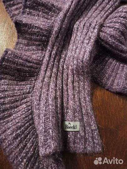 Шапка со снудом женская