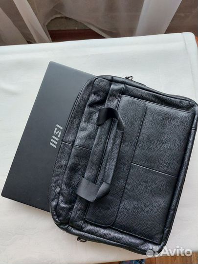 Комплект из натуральной кожи сумка + портмоне