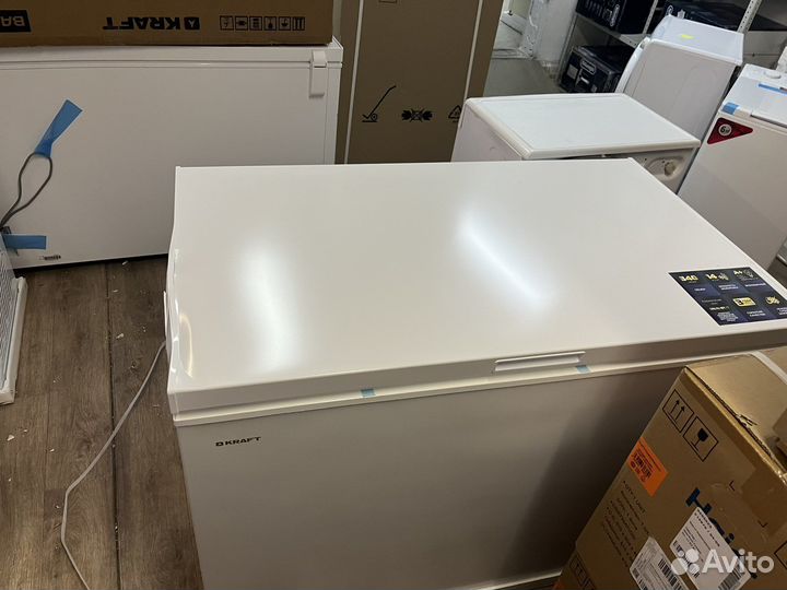 Морозильный ларь kraft 342л