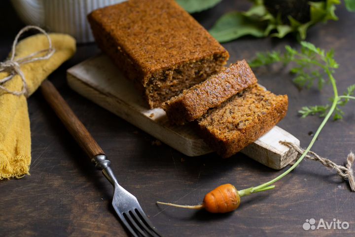 Кекс без глютена и лактозы