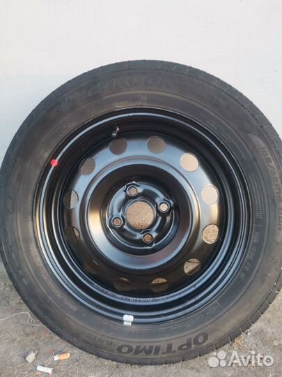 Запасное колесо на kia rio