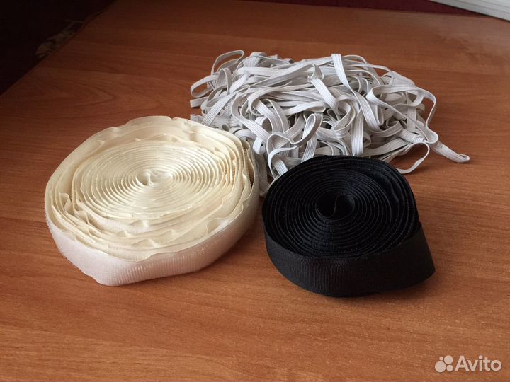 Лента на липучках и резинка