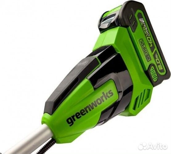 Триммер аккумуляторный greenworks GD40BCB4 (210570