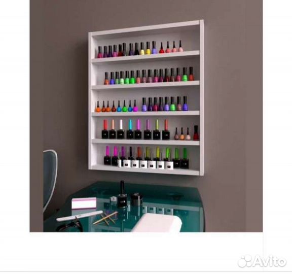 Полка для лаков, новая