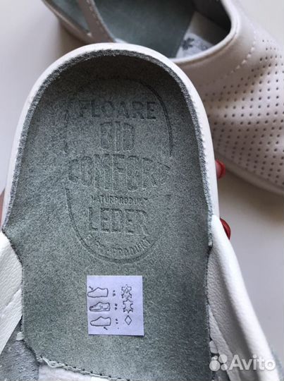 Тапочки Floare натуральная кожа