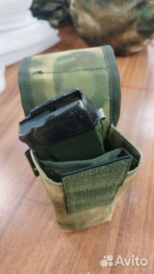 Подсумки под 2 магазина ак Кордура, Молли мох