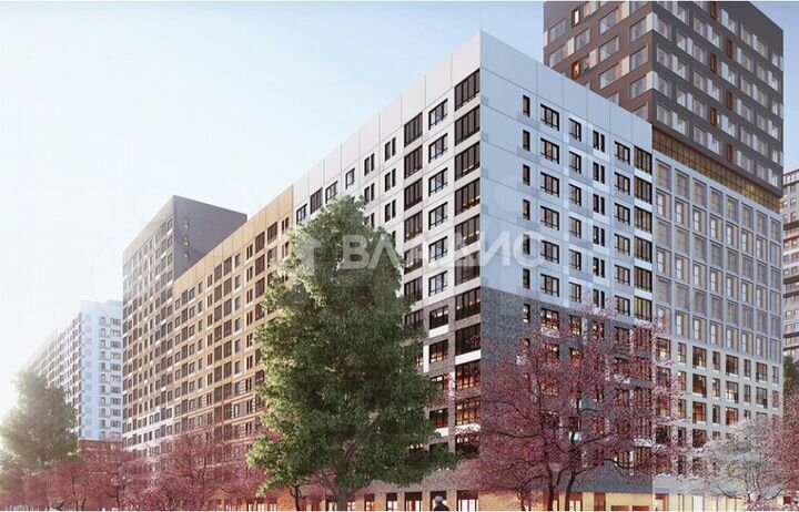 3-к. квартира, 80,5 м², 6/17 эт.