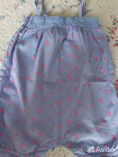 Пакет одежды на девочку 74-80 mothercare kiabi