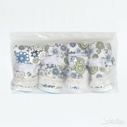 2 шт. Ботинки 'Модник', набор 4 шт, 1 размер (4 х